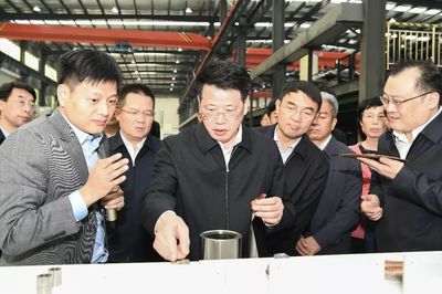 楊光榮、孫正東分別率隊(duì)觀摩全市產(chǎn)業(yè)發(fā)展項(xiàng)目 瑞琦塑膠展現(xiàn)建設(shè)成果